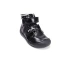 31-es D.D.Step Kislány Barefoot Zárt cipő, szív diszítéssel, fekete 