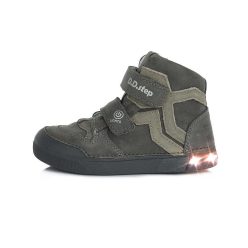 D.D.Step Kisfiú "világító" bokacipő, szürke