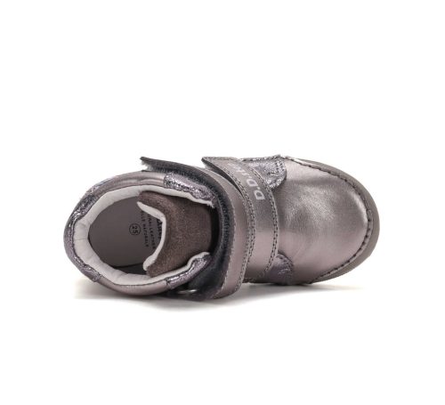 29-es D.D.Step Kislány Világító zárt cipő, unikornisos, pezsgő/bronz