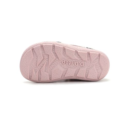 32-es D.D.Step Kislány Barefoot zárt cipő, rózsaszín