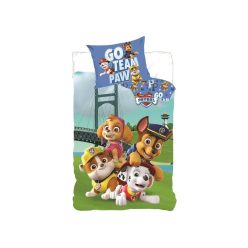   Mancs Őrjárat Go Team Paw gyerek ágyneműhuzat 100×135cm, 40×60 cm