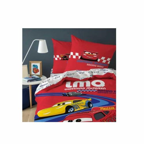 Disney Verdák Racing Hero gyerek ágyneműhuzat 100×135 cm, 40×60 cm