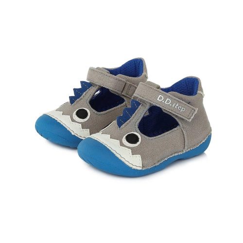 D.D.Step Kisfiú vászoncipő, szürke