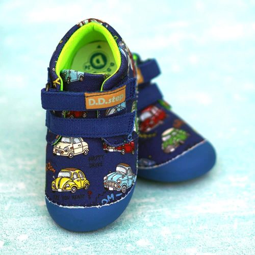 D.D.step fiú impregnált vászoncipő - autós