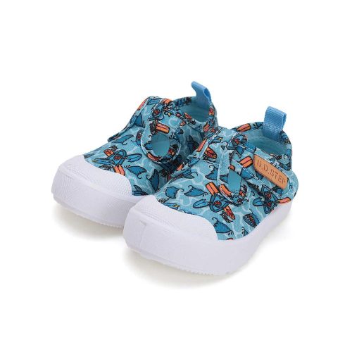 23-as D.D.Step Kisfiú nyitott vászoncipő, cápás, kék