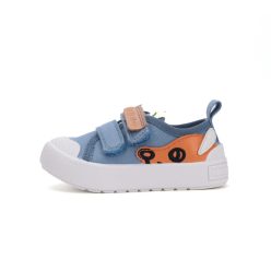 22-es D.D.Step fiú vászoncipő, kutyás, világoskék 