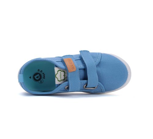 37-es D.D.Step Kisfiú vászoncipő, világos kék 