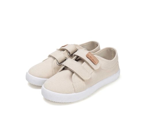 34-es D.D.Step vászoncipő, bézs színben