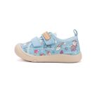24-es D.D.Step Kislány vászoncipő, unikornisos, világoskék