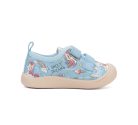 24-es D.D.Step Kislány vászoncipő, unikornisos, világoskék