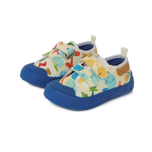 D.D.Step Kisfiú vászoncipő-fehér