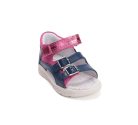29-es Ponte20 Szupinált kislány szandál, pink/sötétkék 