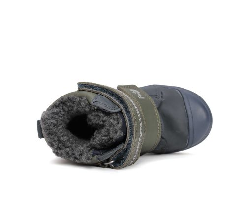 24-es Ponte20 Kisfiú Szupinált + vízálló Zárt cipő, sötétkék–khaki