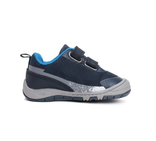 30-as D.D.Step Kisfiú sportcipő, autós mintával, sötétkék
