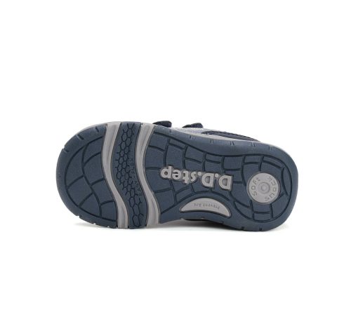 30-as D.D.Step Kisfiú sportcipő, autós mintával, sötétkék