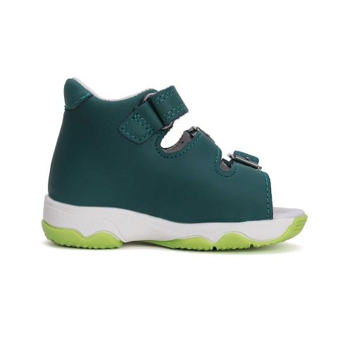 22-es D.D.Step Kisfiú szandál, krokodilos, zöld