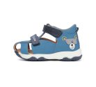24-es D.D.Step Kisfiú szandál, macis mintával, kék 
