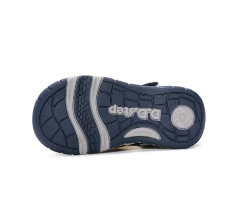 25-ös D.D.Step Kisfiú Quick dry (gyorsan száradó) Szandál, sárga/kék