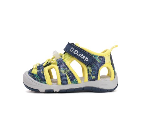 31-es D.D.Step Kisfiú Quick dry (gyorsan száradó) Szandál, sárga/kék