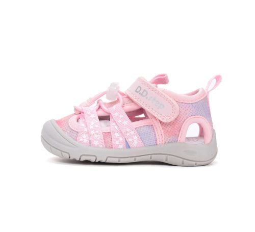 26-os D.D.Step Kislány Quick dry (gyorsan száradó) Szandál, csillagos, rózsaszín