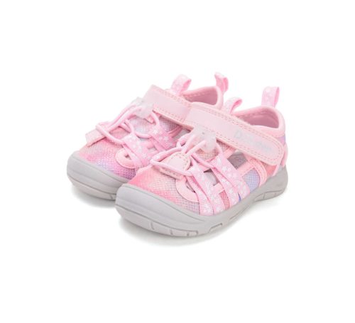 26-os D.D.Step Kislány Quick dry (gyorsan száradó) Szandál, csillagos, rózsaszín