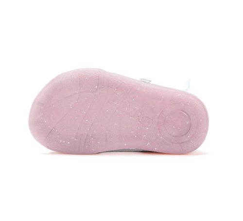 19-es D.D.Step Kislány szandál, masnis nyuszis, ezüst