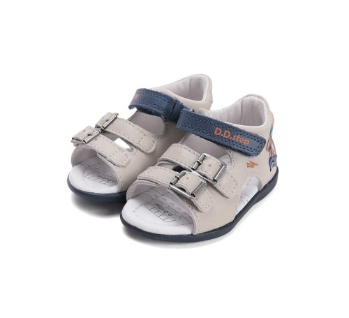 20-as D.D.Step Kisfiú szandál, gördeszkás, szürke