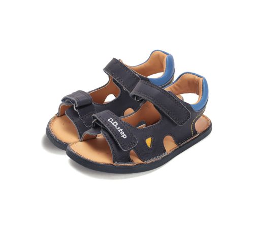 34-es D.D.Step Kisfiú Barefoot Szandál, kék 