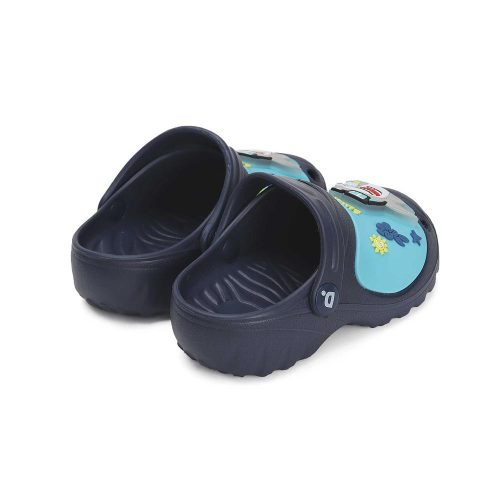 27-es D.D.Step Kisfiú Led-es Papucs, cápás, kék