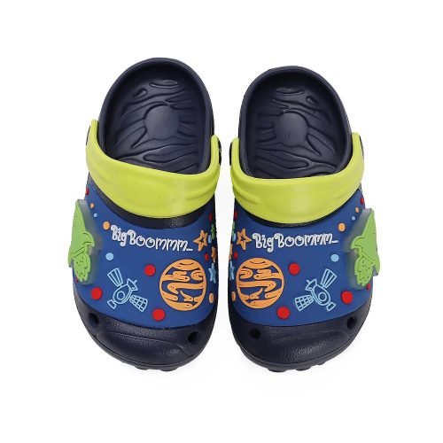 30-as D.D.Step Kisfiú Led-es Papucs, űrhajós, kék