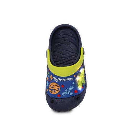 30-as D.D.Step Kisfiú Led-es Papucs, űrhajós, kék