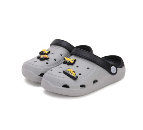 31-es D.D.Step Kisfiú papucs, munkagépes, szürke