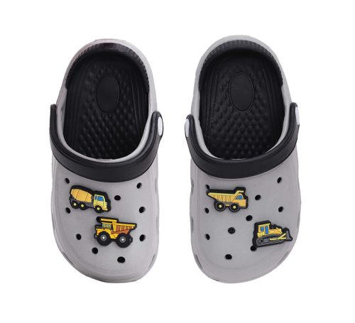 31-es D.D.Step Kisfiú papucs, munkagépes, szürke