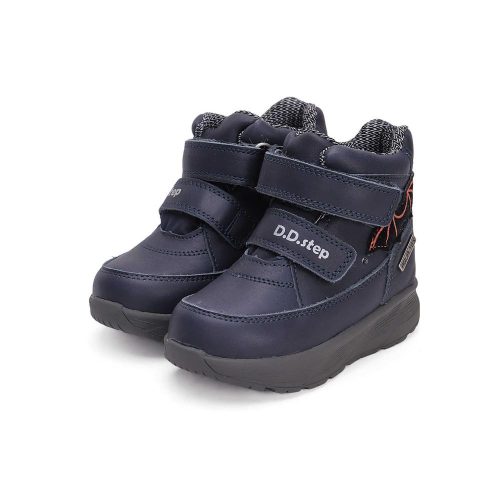 31-es D.D.Step Kisfiú vízálló LED-es átmeneti cipő, denevér, sötét kék