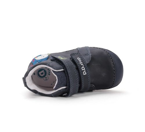 22-es D.D.Step Kisfiú zárt cipő, zsíráfos, sötétkék