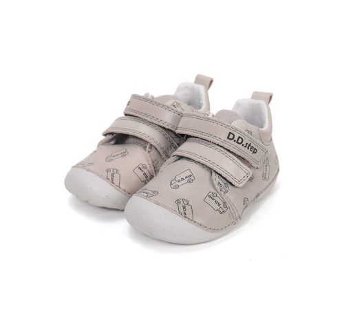 20-as D.D.Step Kisfiú Első lépés zárt cipő, szürke