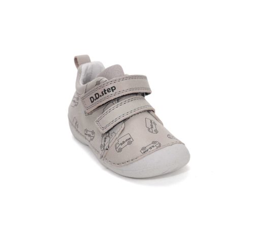 20-as D.D.Step Kisfiú Első lépés zárt cipő, szürke