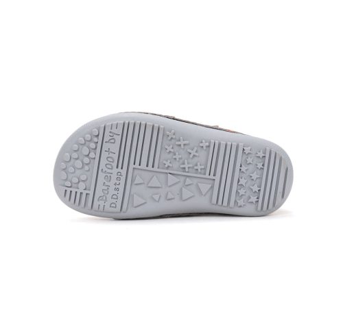 30-as D.D.Step Kisfiú Barefoot zárt cipő, szürke