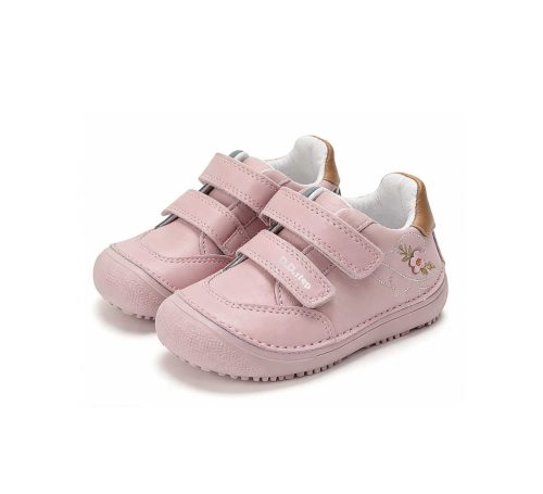 30-as D.D.Step Kislány Barefoot zárt cipő, rózsaszín