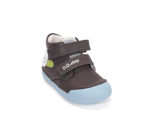 21-es D.D.Step Kisfiú Első lépés zárt cipő, szürke