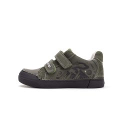 25-ös D.D.Step Kisfiú Led-es zárt cipő, khaki