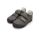 25-ös D.D.Step Kisfiú Led-es zárt cipő, khaki