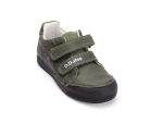 25-ös D.D.Step Kisfiú Led-es zárt cipő, khaki