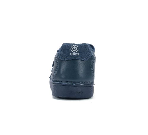 30-as D.D.Step Kisfiú Led-es zárt cipő, sötétkék