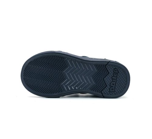 30-as D.D.Step Kisfiú Led-es zárt cipő, sötétkék