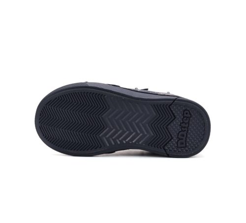 28-as D.D.Step Kislány Led-es zárt cipő, csillagos mintával, sötétkék