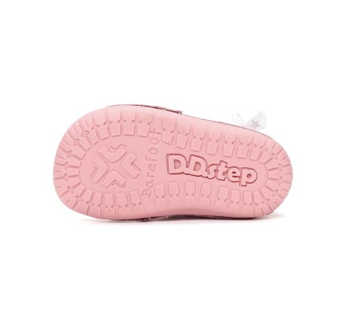 21-es D.D.Step Kislány Barefoot zárt cipő, hattyús, rózsaszín