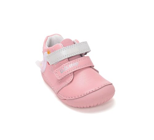 21-es D.D.Step Kislány Barefoot zárt cipő, hattyús, rózsaszín