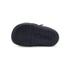 23-as D.D.step Kislány Barefoot Zárt cipő, bagoly mintával, sötétkék
