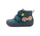 31-es D.D.Step Kisfiú Zárt cipő, autós mintával, tenger zöld